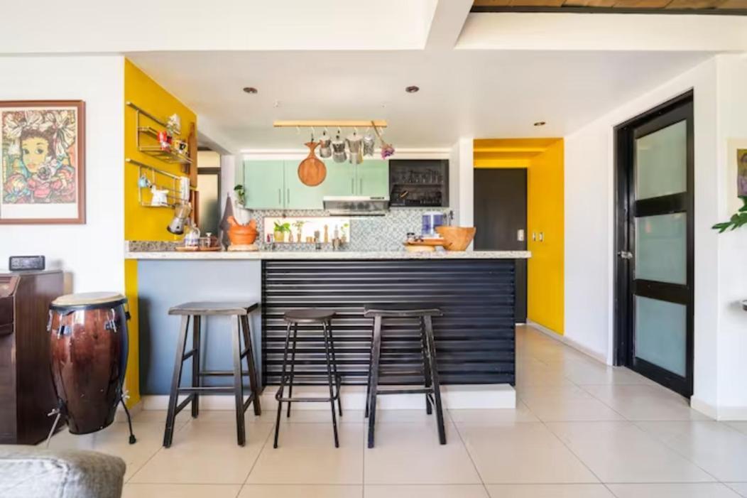 Pequena Habitacion Frida - Design Cdmx - Areas Comunes Compartidas Мехико Экстерьер фото